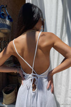 Load image into Gallery viewer, Sage Maxi Dress - White