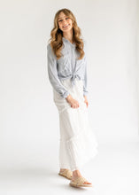 Load image into Gallery viewer, Serena Cotton Gauze Maxi Skirt