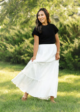 Load image into Gallery viewer, Serena Cotton Gauze Maxi Skirt