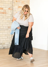 Load image into Gallery viewer, Serena Cotton Gauze Maxi Skirt