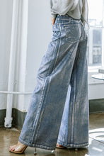 Load image into Gallery viewer, PEACE AND JOY DENIM PANTS