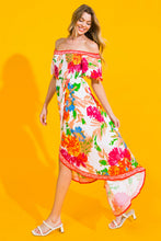 Load image into Gallery viewer, WHAT I LIKE ABOUT YOU FLORAL MIDI DRESS