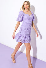 Load image into Gallery viewer, LIFETIME CELEBRATIONS LACE MINI DRESS