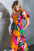 Load image into Gallery viewer, FULL OF GRACE WOVEN MIDI DRESS