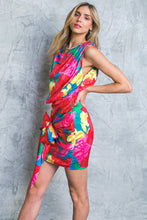 Load image into Gallery viewer, BLOOM SEASON WOVEN MINI DRESS