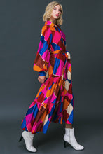 Load image into Gallery viewer, WISE WOMAN WOVEN MIDI DRESS