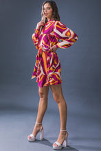 Load image into Gallery viewer, GET ON BOARD WOVEN PLISSE MINI DRESS