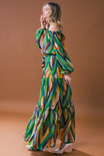 Load image into Gallery viewer, TIME ROLLS BY WOVEN MAXI DRESS