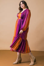 Load image into Gallery viewer, EVERYTHING YOU NEEDED WOVEN MIDI DRESS