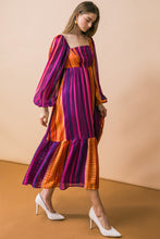 Load image into Gallery viewer, EVERYTHING YOU NEEDED WOVEN MIDI DRESS