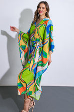 Load image into Gallery viewer, A BEAUTIFUL SIGHT WOVEN KAFTAN DRESS