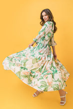 Load image into Gallery viewer, EASY DAYS FLORAL MAXI KIMONO TOP