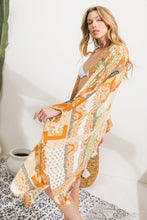 Load image into Gallery viewer, LOVE IN YOUR LIFE KIMONO MIDI COVER UP