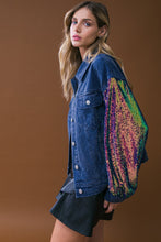 Load image into Gallery viewer, WALKING THE WALK DENIM JACKET
