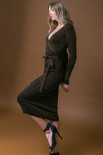 Load image into Gallery viewer, FOREVER IMPRESSED SWEATER MIDI DRESS