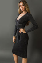 Load image into Gallery viewer, FOREVER IMPRESSED SWEATER MIDI DRESS