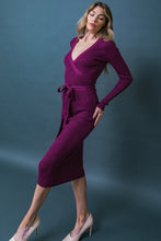 Load image into Gallery viewer, FOREVER IMPRESSED SWEATER MIDI DRESS