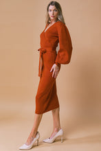 Load image into Gallery viewer, ADORABLE IDEAL SWEATER MIDI DRESS