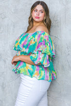 Load image into Gallery viewer, MAGNOLIA SANTA CATERINA WOVEN TOP