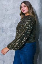 Load image into Gallery viewer, HOPE YOU REMEMBER SEQUIN TOP