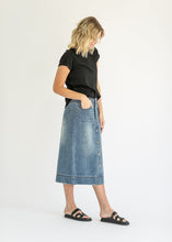 Load image into Gallery viewer, Skylar Button Front Midi Skirt