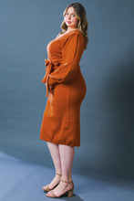 Load image into Gallery viewer, ADORABLE IDEAL SWEATER MIDI DRESS