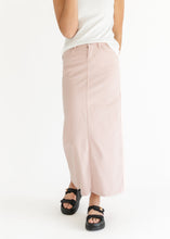 Load image into Gallery viewer, Stella Rose Denim Maxi Skirt