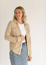 Load image into Gallery viewer, Taylor Ultra Soft Button Front Shirt