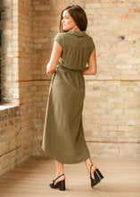 Load image into Gallery viewer, Willow Linen Midi Dress