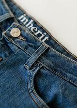 Load image into Gallery viewer, Zana Front Button Denim Midi Skirt