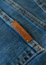 Load image into Gallery viewer, Zana Front Button Denim Midi Skirt