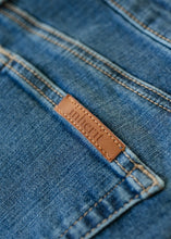 Load image into Gallery viewer, Zana Front Button Denim Midi Skirt