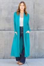 Load image into Gallery viewer, Basic Bae Full Size Open Front Long Sleeve Cover Up
