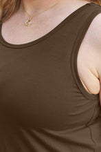Load image into Gallery viewer, Basic Bae Full Size Round Neck Curved Hem Tank
