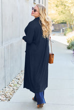 Load image into Gallery viewer, Basic Bae Full Size Open Front Long Sleeve Cover Up
