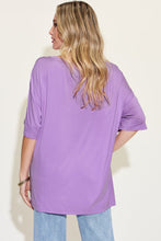 Load image into Gallery viewer, Basic Bae Full Size Bamboo V-Neck Drop Shoulder T-Shirt
