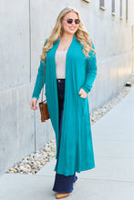 Load image into Gallery viewer, Basic Bae Full Size Open Front Long Sleeve Cover Up
