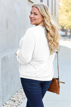 Load image into Gallery viewer, Basic Bae Full Size V-Neck Lantern Sleeve Top
