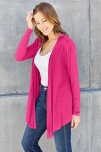 Load image into Gallery viewer, Basic Bae Full Size Open Front Long Sleeve Cardigan
