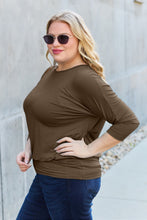 Load image into Gallery viewer, Basic Bae Full Size Round Neck Batwing Sleeve Top
