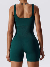 Load image into Gallery viewer, Basic Bae Ribbed Sleeveless Active Romper
