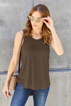 Load image into Gallery viewer, Basic Bae Full Size Round Neck Curved Hem Tank
