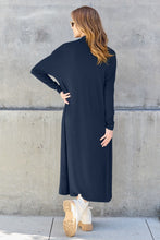 Load image into Gallery viewer, Basic Bae Full Size Open Front Long Sleeve Cover Up
