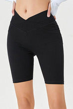 Load image into Gallery viewer, Basic Bae Asymmetrical Waist Denim Shorts with Pockets
