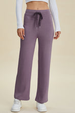 Load image into Gallery viewer, Basic Bae Full Size Air Scuba Drawstring Wide Leg Pants
