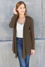 Load image into Gallery viewer, Basic Bae Full Size Open Front Long Sleeve Cardigan
