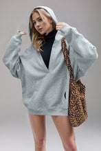 Load image into Gallery viewer, Basic Bae Air Scuba Kangaroo Pocket Long Sleeve Hoodie
