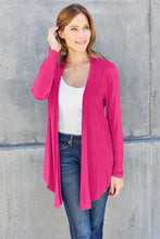 Load image into Gallery viewer, Basic Bae Full Size Open Front Long Sleeve Cardigan
