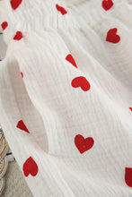 Load image into Gallery viewer, Basic Bae Heart Collared Neck Button Down Top and Shorts Set
