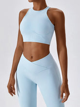 Load image into Gallery viewer, Basic Bae Cutout Racerback Active Tank
